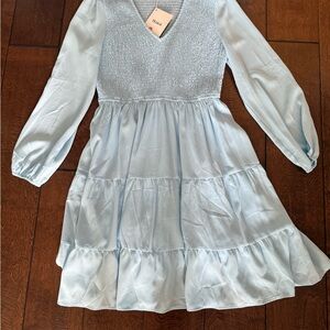 Amazon Light Blue Casual Dress
